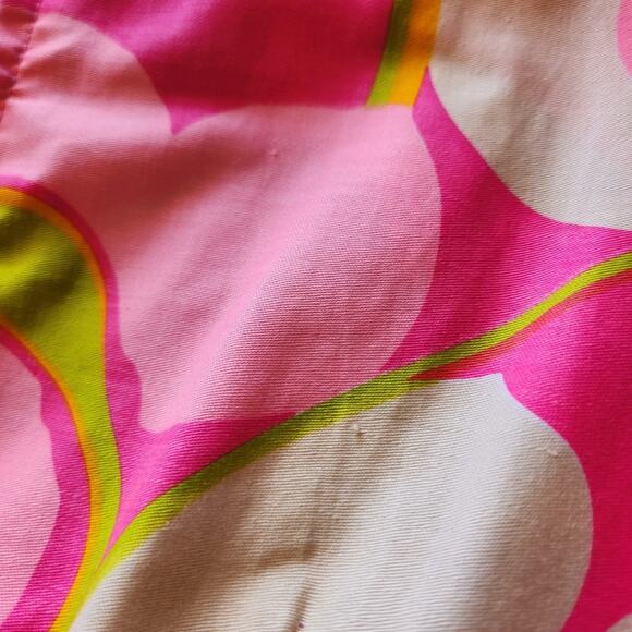 LELAND OF CALIFORNIA Vtg 60-70s  Psychedelic Floral Wide Leg Jumpsuit Womens S - Picture 11 of 12